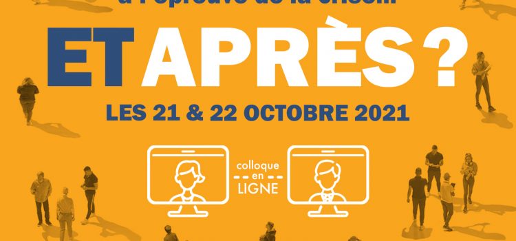 21 et 22 octobre 2021, Colloque les bibliothèques à l’épreuve de la crise… Et après ? 21 et 22 octobre 2021, Colloque les bibliothèques à l’épreuve de la crise… Et après ?